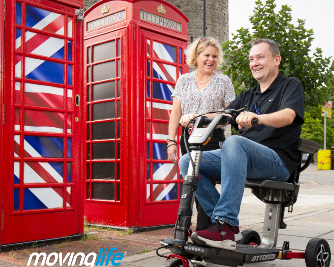 London's Accessible Museums via the ATTO Folding Scooter