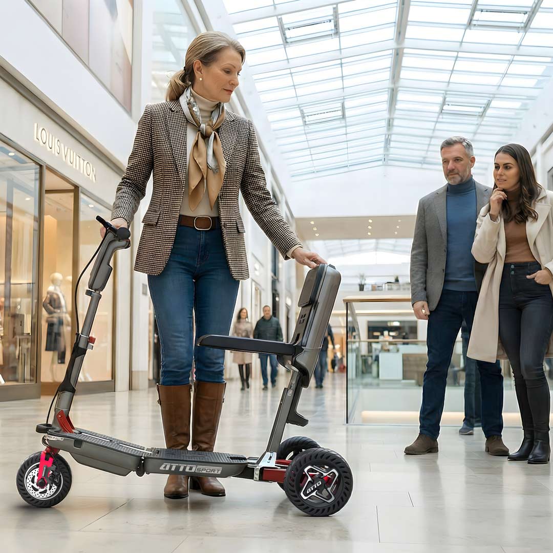 A Stylish Mobility Scooter