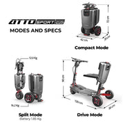 ATTO SPORT MAX Mobility Scooter