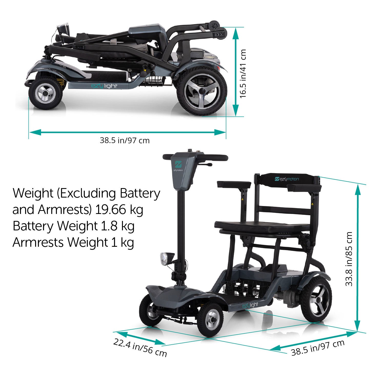 EZY LIGHT Mobility Scooter