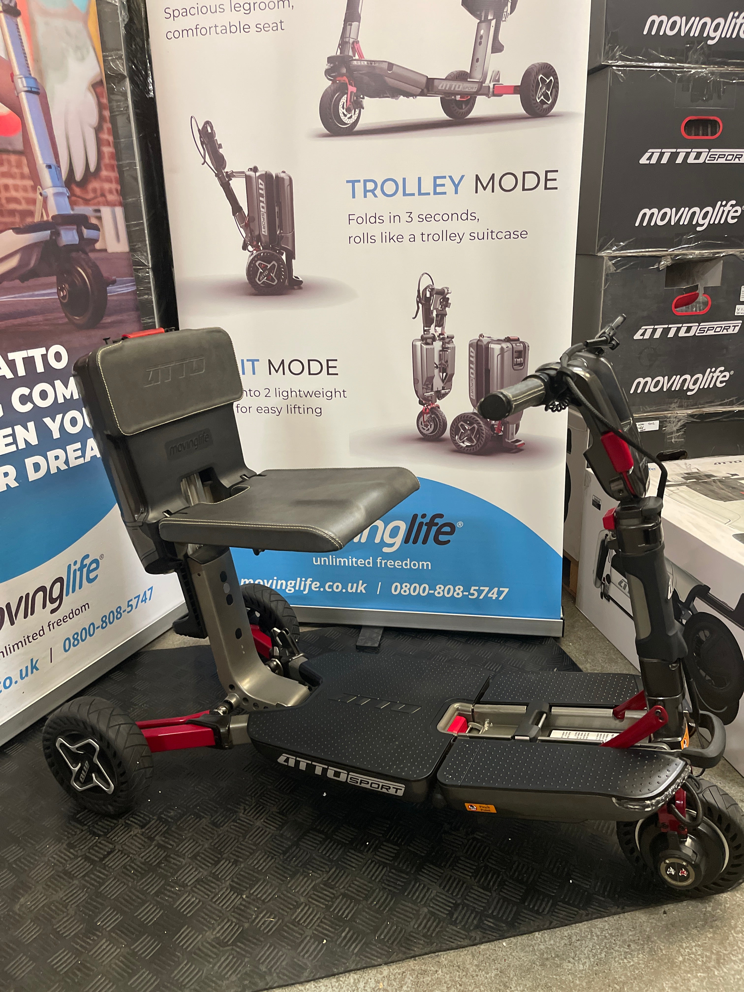ATTO SPORT Mobility Scooter - Open Box Model