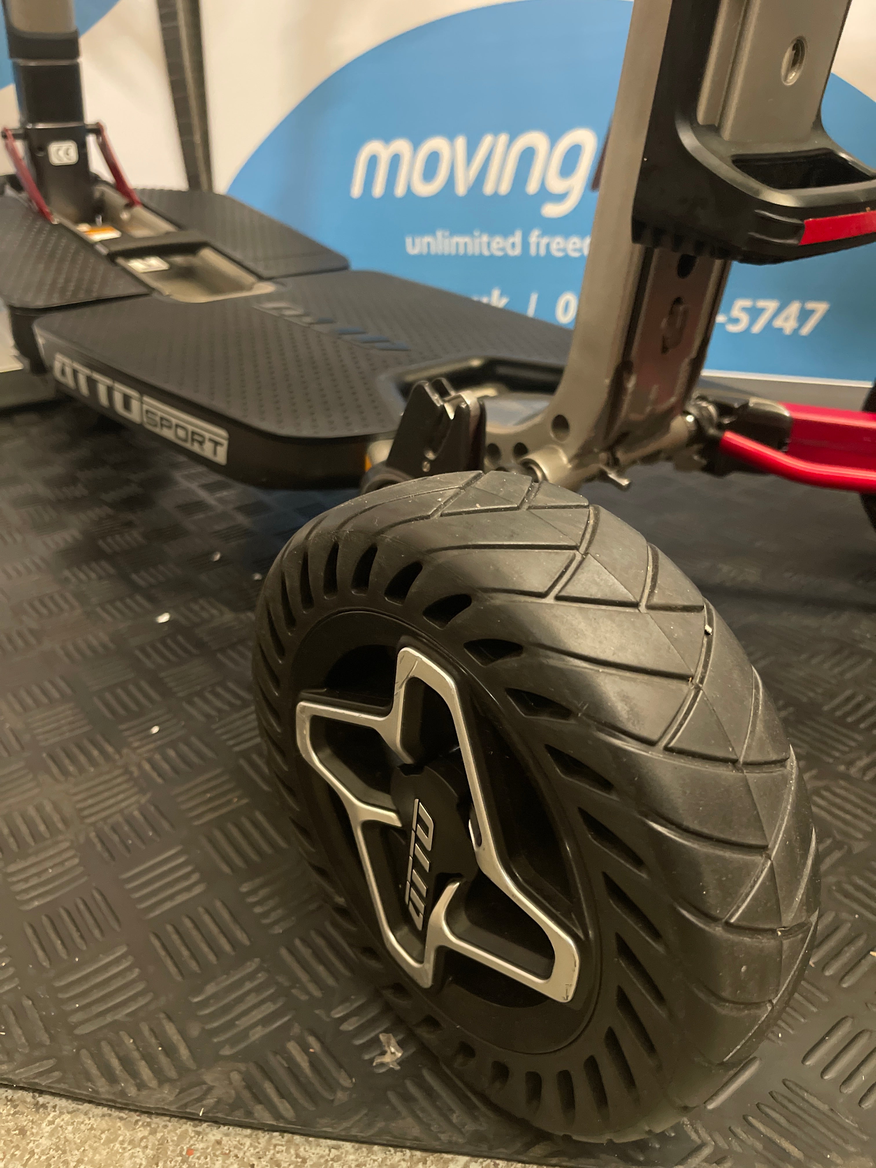 ATTO SPORT Mobility Scooter - Ex demo model with armrests